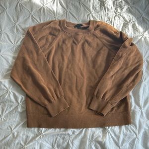 Burnt Orange J Crew Sweater